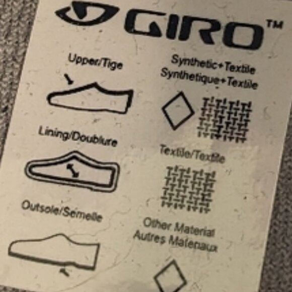 Giro Unisex Cycling Shoes Sz. 41 (Women 8.5/Men 7)-Crank Bros Clip InPedals EUC - Picture 10 of 11